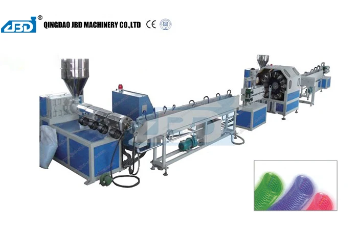 PVC -Faserverstärkung der Produktionslinie zur Extrusion von Softroperen