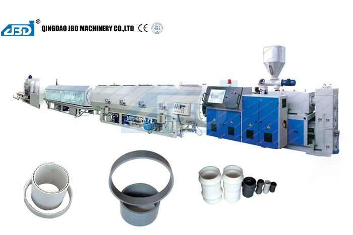 PVC/UPVC/CPVC -Kunststoffrohrextrusionsproduktionslinie